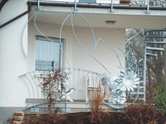 Gelnder an einer Terrasse